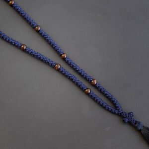 Handmade blue brojanica gift for dad